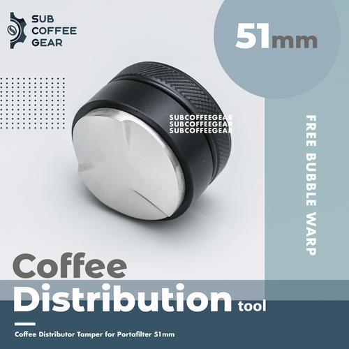 Jual Coffee Distributor Tamper 51mm OCD Coffee Tamper Kopi Mesin