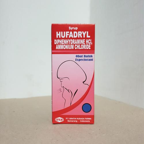 Gambar Hufadryl 60 ml syrup / obat batuk Expectorant dari Sinar Hidup (SH) Kab. Pandeglang Tokopedia