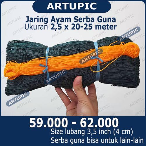 Gambar Jaring Ayam Jaring Kandang Ayam Jaring Pagar Burung Serba Guna 2.5 m dari ArtupicPeralatanPeternak Kota Tangerang Selatan Tokopedia