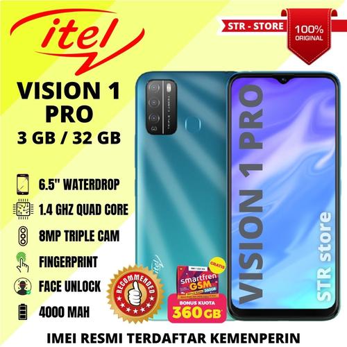 Foto Produk ITEL VISION 1 PRO 3/32 GB 100% ORIGINAL ANDROID MURAH SUBBRAND INFINIX - COSMIC SHINE dari STR-STORE