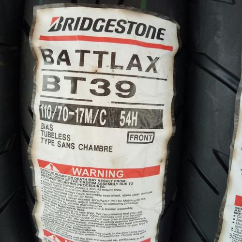 Foto Produk Ban Bridgestone Battlax BT39 110/70-17 110/70 - 17 BT 39 110/70-17 dari Motochiefdotnet