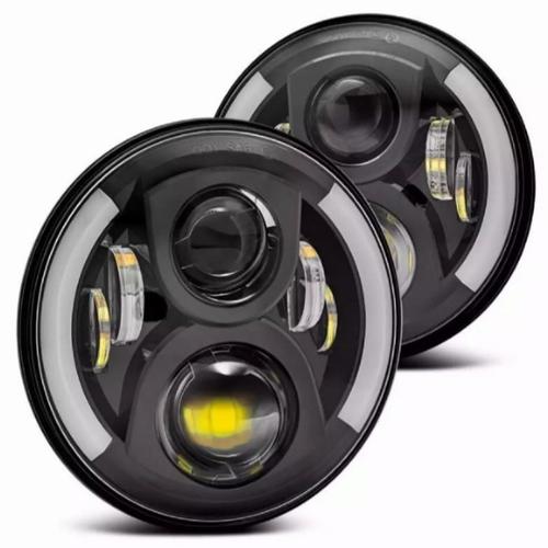 Jual Lampu depan led projector daymaker harley 7 inch Hi low - Jakarta ...
