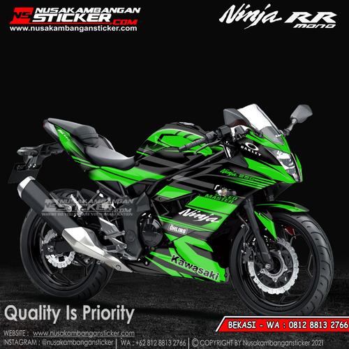 Foto Produk Stiker Ninja Mono Hijau Grafis dari Nusakambangan Sticker01