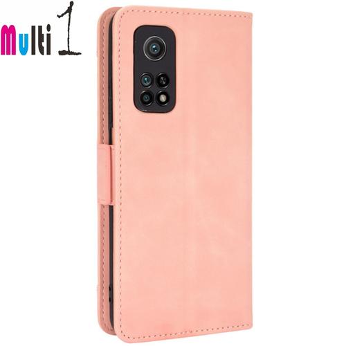 Custodia Portafoglio Per Xiaomi Mi 10T/10T Pro – Flip In Pelle Magnetica Con Mandala – 3 Slot Carte E Supporto