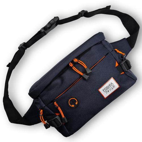 Foto Produk Tas Selempang Pria Foshka Sling Bag Foshka Cordura - Navy Terra dari Foshka