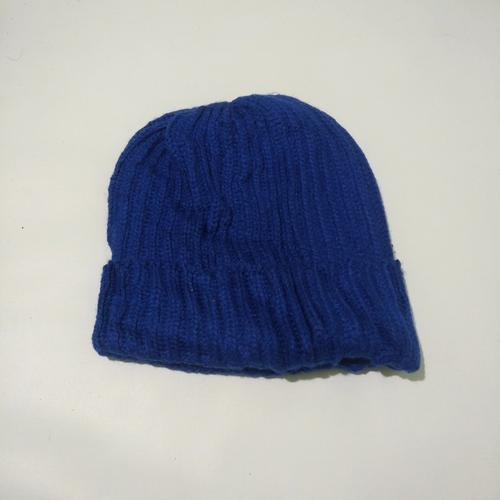 Jual Uniqlo Beanie Rib Royal Blue Basic 