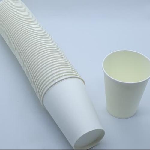 Jual paper cup 8oz polos / paper cup gelas kertas putih isi 50pcs ...