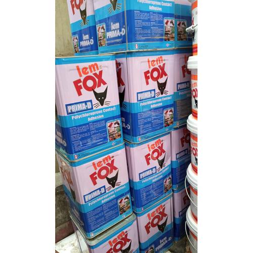 Foto Produk Lem Kuning HPL Furniture Mebel Fox Prima D Blek Pail 14 Kg 14000 gram dari WINSTON SUKSES ABADI