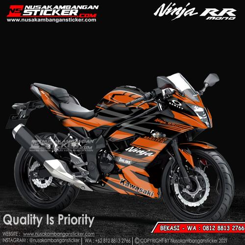 Foto Produk Stiker Ninja Mono Oren Grafis dari Nusakambangan Sticker01