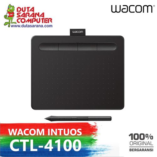 Foto Produk PROMO NEW WACOM Intuos CTL4100 / CTL 4100 Drawing Tablet 4096 Pressure dari DUTASARANA
