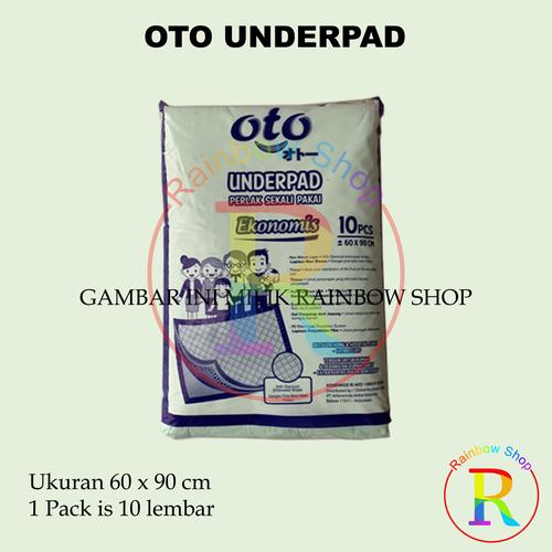 Foto Produk OTO Underpad Alas kasur ranjang perlak uk 60x90 cm dari RainbowShop82