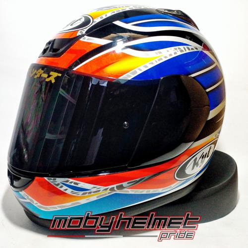 Foto Produk Flat Visor KBC Dark - PNP INK CL 25. CL 26 dari Moby Helmet Pride