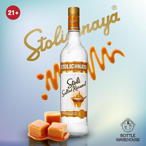 Jual Stoli Salted Karamel Stolichnaya Salted Caramel Vodka 700ml Jakarta Utara Bottle Warehouse Tokopedia