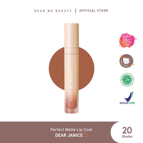 Foto Produk Dear Me Beauty Perfect Matte Lip Coat - Dear Janice dari Dear Me Beauty