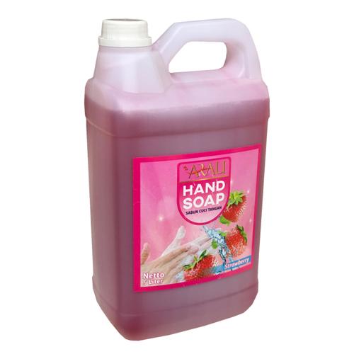 Gambar SABUN CUCI TANGAN HANDSOAP SUREPLUS 5 LITER - BERSIH DAN HEMAT - STRAWBERRY dari Mbah Hardy Jakarta Selatan Tokopedia