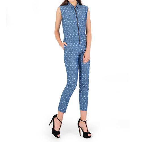 Jual SJO's Longeszip Flower Blue Women 