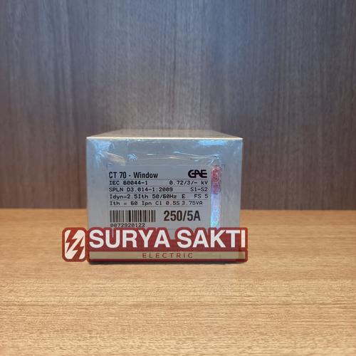 Jual GAE Current Transformer CLASS 0.5s CT 70 CT70 250/5A IEC 600441