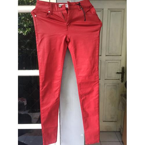 Mango Denim \u0026 Tees Skinny Regular Red 
