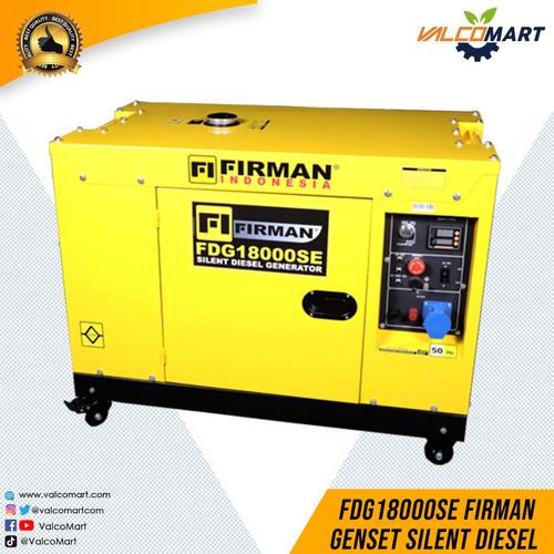 Foto Produk Firman Mesin Genset Diesel FDG18000SE 11KW 1 Phase. Diesel Generator dari Valco