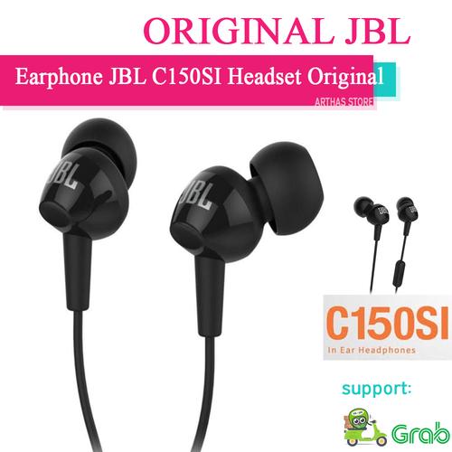 HEADSET EARPHONE ORIGINAL JBL C150SI 