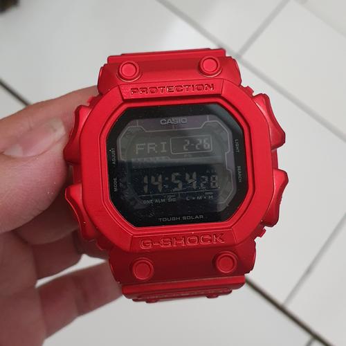 Casio G G Shock King Merah Jual Jam Tangan Gshock Gx56 Gx56bb Bnb