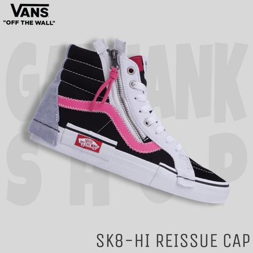 vans sk8 hi reissue cap pink