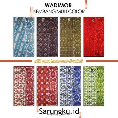 Gambar SARUNG WADIMOR KEMBANG MULTICOLOUR - COVER dari sarungku_NEW Kota Surabaya Tokopedia