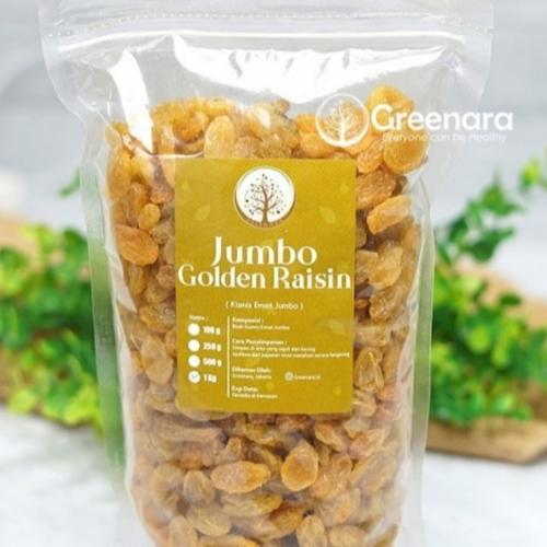 Jual Golden Raisin JUMBO Buah Kering Kismis Golden Jumbo - 500g - Kota ...