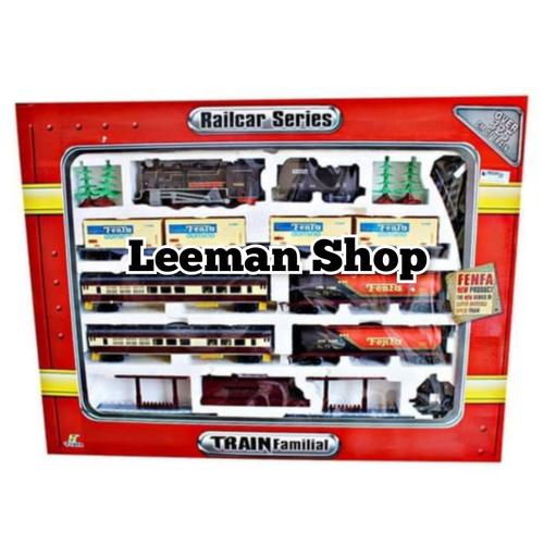 Gambar MAINAN KERETA API FENFA MERAH - RAILCAR SERIES NO.1601A dari leeman toys Jakarta Barat Tokopedia
