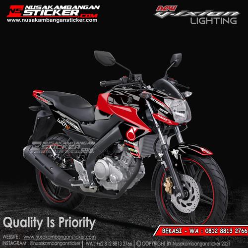 Foto Produk Stiker Vixion Petronas Merah dari Nusakambangan Sticker01