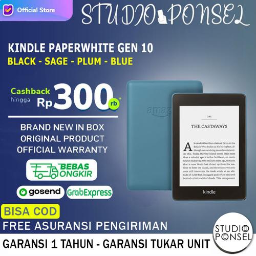 Foto Produk Amazon New Kindle Paperwhite 10th Gen 8GB Black - BLUE dari Studio Ponsel