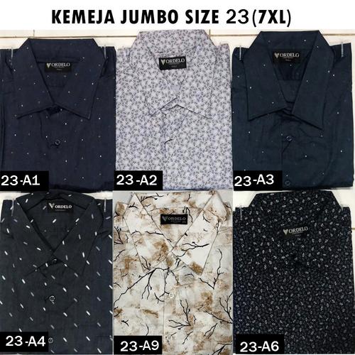Foto Produk VM Kemeja JUMBO Pendek Super Big Size 7XL dari VM VanMarvell