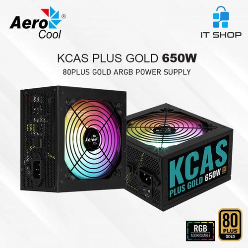 Foto Produk Aerocool RGB Power Supply KCAS 650G dari IT-SHOP-ONLINE
