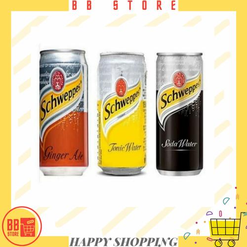 Gambar Schweppes Kaleng Air Soda , Ginger Ale , Tonic Water - Ginger Ale dari Big Beng Store Jakarta Barat Tokopedia