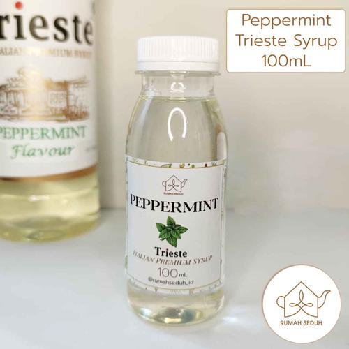 Foto Produk Trieste Syrup Repack 100mL Tea Mojito S. - Banana Passion Blue Curacao - Peppermint dari Rumah Seduh Jakarta