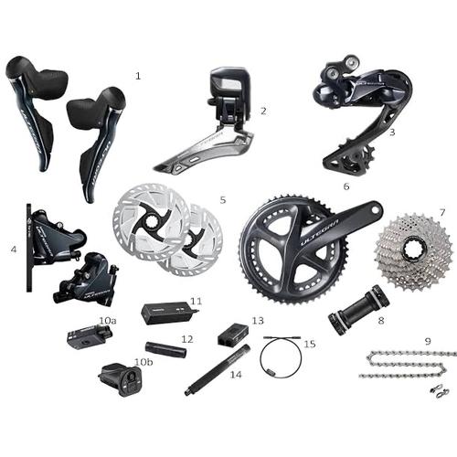 Jual Groupset Ultegra R8070 Disc Di2 