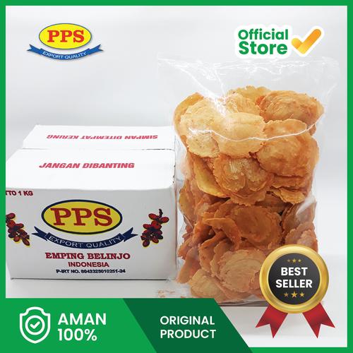 Gambar Emping Melinjo LB (Lebar) Pedas Khas LIMPUNG Emping PPS, Kualitas OK - 1/4 kg dari PPS Official Store Kab. Batang Tokopedia