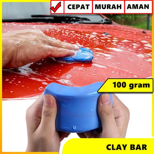Foto Produk CLAYBAR CLAY BAR PEMBERSIH KOTORAN BURUNG ASPAL BODY MOBIL MOTOR dari Modifikasi Market