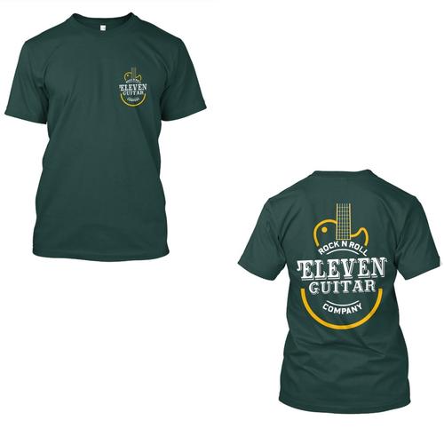 Jual Eleven Guitar T-Shirt Official 