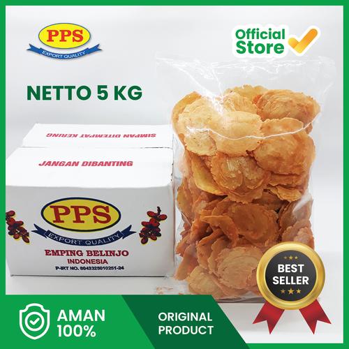 Gambar EMPING LEBAR TIPIS PEDAS KEMASAN 5 KG MURAH, EMPING PPS KHAS LIMPUNG dari PPS Official Store Kab. Batang Tokopedia
