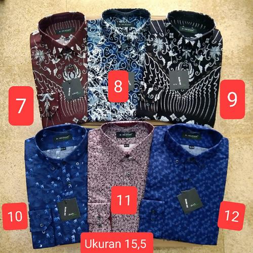 Foto Produk Kemeja Alisan lengan panjang original slim fit Khusus corak batik dari e-soeboer