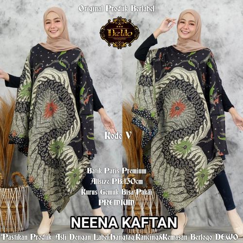 Foto Produk kaftan asimetris paris batik dari Jivan Batik