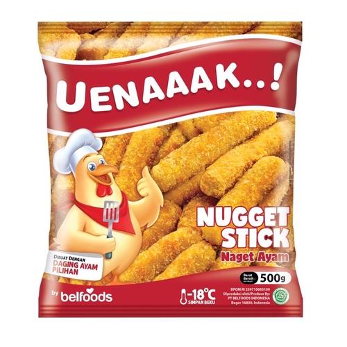 Foto Produk Belfoods Uenaaak Nugget Ayam Stick 500gr dari Kebab Mini Frozen Food