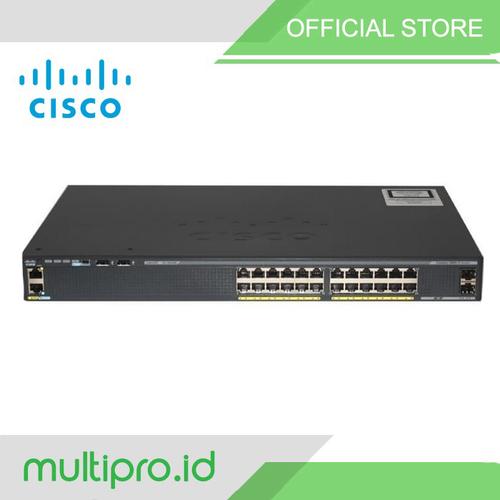CCNA、CCNP】2台ciscoL2スイッチWS-C2960X-24TS-L （Cisco, 2960  