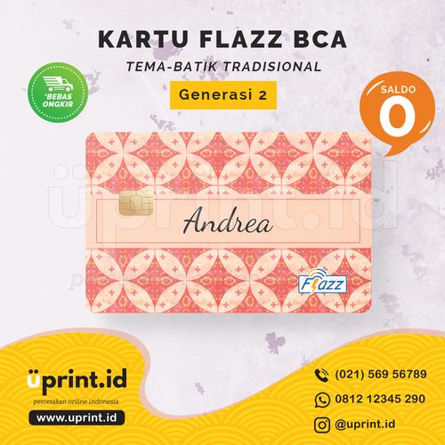 Foto Produk Kartu Flazz BCA Gen 2 | Saldo 0 | Custom Nama | FLZ078 dari Uprint.id