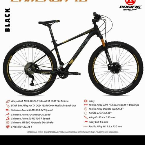 Jual sepeda gunung mtb pacific cameron 7.0 27.5\