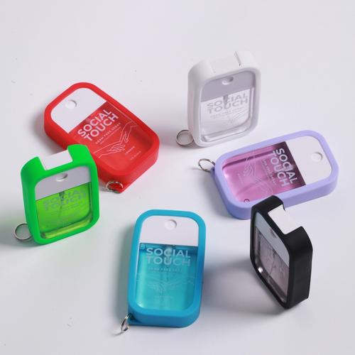 Gambar Pocket Hand Sanitizer Food Grade - Social Touch Germ Free Spray 45 mL - Merah dari United Cleaning Official Jakarta Barat Tokopedia