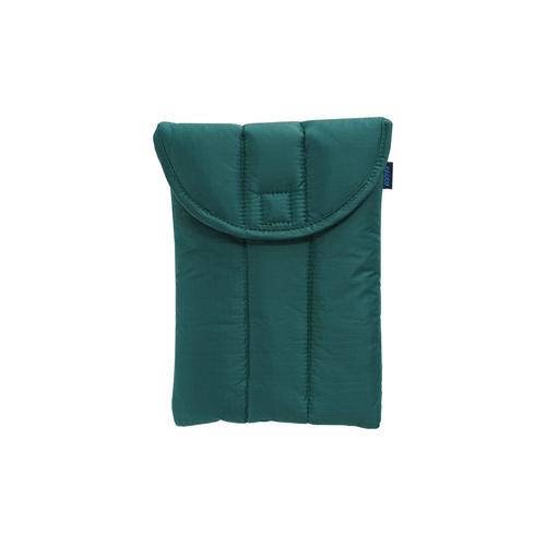 Puffy Tablet/Laptop Sleeve in Malachite 