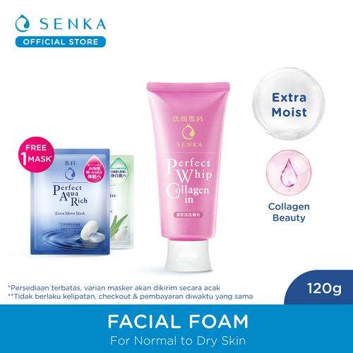 Foto Produk SENKA Perfect Whip Collagen-in 120g dari Senka Official Store