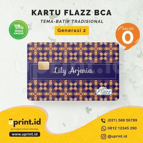 Foto Produk Kartu Flazz BCA Gen 2 | Saldo 0 | Custom Nama | FLZ076 dari Uprint.id